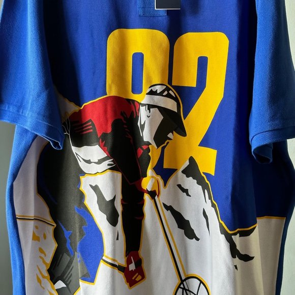 NWT $168 Polo Ralph Lauren MENS XL M L Classic Fit Polo Ski Mesh Polo Shirt - Picture 4 of 10